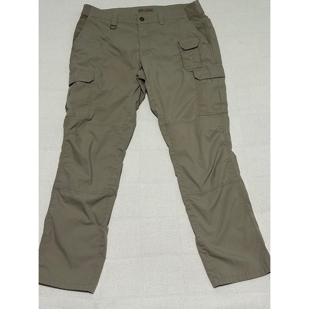 5.11 Tactical Men Khaki ABR PRO Pants Rugged Outdoor Work Trousers 38x32